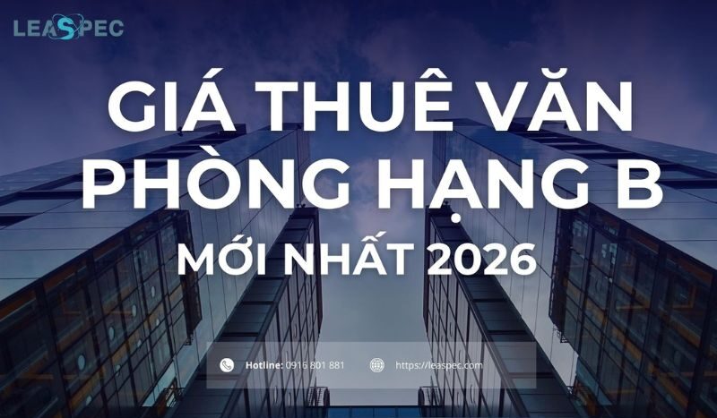 giá thuê văn phòng hạng B